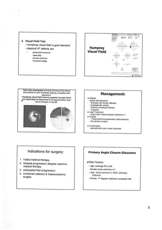 Glaucoma and management | PDF