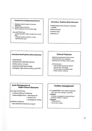 Glaucoma and management | PDF