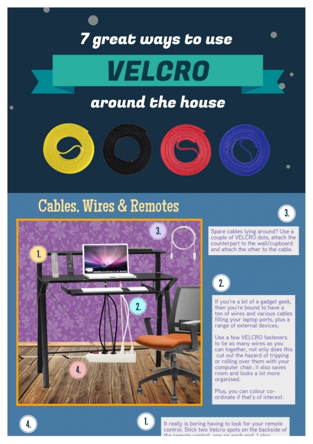 7 Great Ways To Use VELCRO Around The House