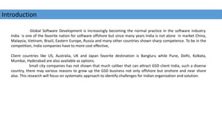 Global Software Development, Work Outsourcing, Global Software Industry ...