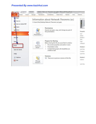 Presented By www.kazirhut.com
 