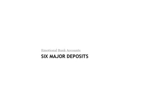 Habit 4 Think Win-Win
Paradigms of Interdependence
 