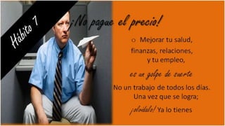 7 Habitos Ineficaces