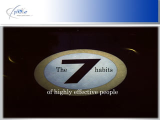 The  habits of highly effective people   