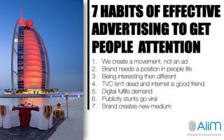 7 new habits of advertising 