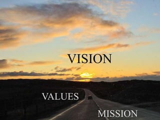 MISSION
VALUES
VISION
 