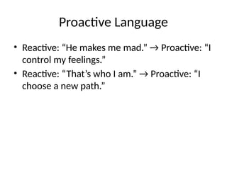 7 Habits of highly effective people First 3 Detailed | PPTX