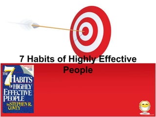 7 Habits of Highly Effective
          People
 
