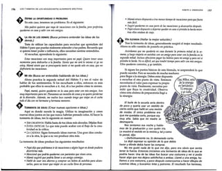 1
,¡¡
·
,,
•
!1
1
196 LOS 7 HÁBITOS DE LOS ADOLESCENTES ALTAMENTE EFECTIVOS
~ DEFINE LA OPORTUNIDAD O PROBLEMA
'V' En este caso, tenemos un problema. Es el siguiente:
Mis padres quieren que vaya de vacaciones con la familia, pero preferiría
quedarme en casa y salir con mis amigos.
•
LA vfA DE LOS DEMÁS (Busca primero entender las ideas de los
demás.) .
Trata de utilizar las capacidades para escuchar que aprendiste del
Hábito 5 para que puedas realmente entender a tus padres. Recuerda que
si quieres tener poder e influencia, ellos necesitan sentirse entendidos.
Al escuchar, aprenderás lo siguiente:
Estas vacaciones son muy importantes para mi papá. Quiere tener unos
momentos para dedicarlos a la familia. Siente que n'o será lo mismo si yo no
estoy. Mamá siente que se preocuparía tanto si me quedo solo en casa, que no
disfrutaría las vacaciones.
<.1MI VIA (Busca ser entendido hablando de tus ideas.)
Ahora practica la segunda mitad del Hábito 5 y ten el valor de
hablar de tus sentimientos. Si los escuchaste a ellos, entonces es más
probable que ellos te escuchen a ti. Así, di a tus padres cómo te sientes.
Papá, mamá, quiero quedarme en la casa para estar con mis amigos. Son
muy importantes para mí. Planeamos un montón de cosas yno quiero perderme
de la diversión. Además, me vuelvo loco cuando tengo que viajar en el coche
todo el día con mi hermano y hermana menores.
• TORMENTA DE IDEAS (Crear nuevas opciones e ideas.)
Aquí es donde sucede la magia. Utiliza tu imaginación y creen
nuevas ideas juntos en las que nunca habrían pensado solos. Al hacer la
tormenta de ideas, ten lo siguiente en mente:
• SER CREATWOS: Habla hasta de tus ideas más alocadas. Déjalas fluir.
• EVITA CRITICAR: Lo que más puede acabar con el flujo de la crea-
tividad es la crítica.
• LA CADENA: Sigan formando ideas nuevas. Una gran idea condu-
ce a la otra, la que a su vez produce otra más.
La tormenta de ideas produce los siguientes resultados:
• Papá dijo que podríamos ir de vacaciones oalgún lugar en donde pudiera
divertirme más.
• Mencioné que podría quedarme con parientes que viven cerca.
• Mamá sugirió que podría llevar a un amigo conmigo.
• Hablé de usar mis ahorros y comprar un boleto de autobús para alcan-
zarlos, para no tener que viajar en un coche lleno de personas.
HABITO 6: SINERGIZAR
• Mamá estuvodispuesta airsemenos tiempo devacaciones para quefuera
más fácil.
• Sugerí quedarme en casa partede las vacaciones y alcanzarlos después.
• Papá estuvo dispuesto adejarmequedar en casa si pintaba la barda mien-
tras ellos estaban de viaje.
~ VIA ELEVADA (Hallar la mejor solución.)
-:~ TraS la tormenta de ideas, generalmente surgirá el mejor resultado.
Ahora es sólo cuestión de ponerlo en práctica.
Acordamos que me quedaría en casa durante la prim~ra mitad de la se-
mana, y luego viajaría en autobús con un amigo para estar con la familia en la
segunda mitad. Incluso ofrecieron pagar los boletos para mi amigo y para mí si
pintaba la barda. No es difícil,así que tendré tiempo para salir con mis amigos.
Ellos quedaron contentos, y yo también.
Si sigues los puntos básicos de esta fórmula, te sorprenderá lo que
puede suceder. Pero se necesita de mucha madurez
para llegar a la sinergia. Debes estar dispuesto
a escuchar el otro punto de vista. Entonces
necesitarás el valor para expresar tu propio
punto de vista. Finalmente, necesitas per-
mitir que fluya tu creatividad. Observa
cómo esta alumna de preparatoria llegó a
la sinergia: ··
El baile de la escuela sería dentro
de poco y quería usar un vestido de
cierto estilo que hallé en una revista
de modas. El único problema era
que me quedaba corto, porque soy
muy alta. Sabía que mi madre se
desmayaría.
Nos sentamos esa noche y habla-
mos de la graduación y con quién iría.
Le mostré el vestido en la revista y, tal y como
lo pensé, dijo:
-Definitivamente no. Es demasiado corto.
La dejé expresar su opinión de lo que debía
hacer y dónde debía hacer las compras.
No me gustó nada de lo que me dijo, pero era obvio que sentía
tener la fuerza. Entonces iniciamos una tormenta de ideas de lo que se
podría hacer. Una de las ideas fue buscar una costurera y ver si podía
hacer algo que nos dejara satisfechas a ambas. Llamé a una amiga, ha-
llamos a una costurera, y poco después comenzamos a hacer dibujos de
nuestras ideas, y buscamos telas y patrones. El resultado fue hermoso,
197
 