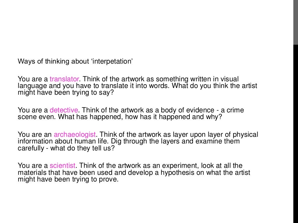 7 How Do You Interpret An Artwork