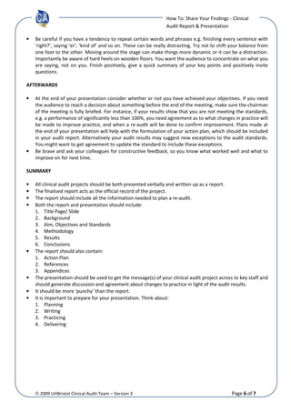 7 how to write a report and presentation v3 | PDF