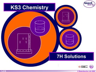 KS3 Chemistry

7H Solutions
1 of 32
20

© Boardworks Ltd 2004
2005

 