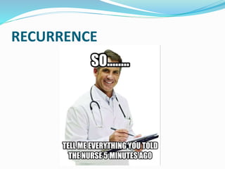 RECURRENCE
 