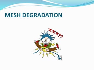 MESH DEGRADATION
 