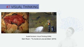 #7 VISUAL THINKING
Rudolf Arnheim: Visual Thinking (1996)
Dam Roam : “Tu mundo en una servilleta” (2010)
 