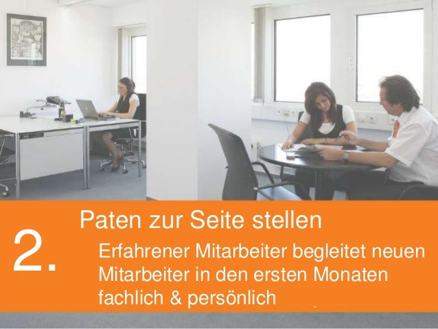 Kennenlernen neuer mitarbeiter