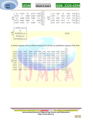 Finite Element Approach to the Solution of Fourth order Beam Equation ...