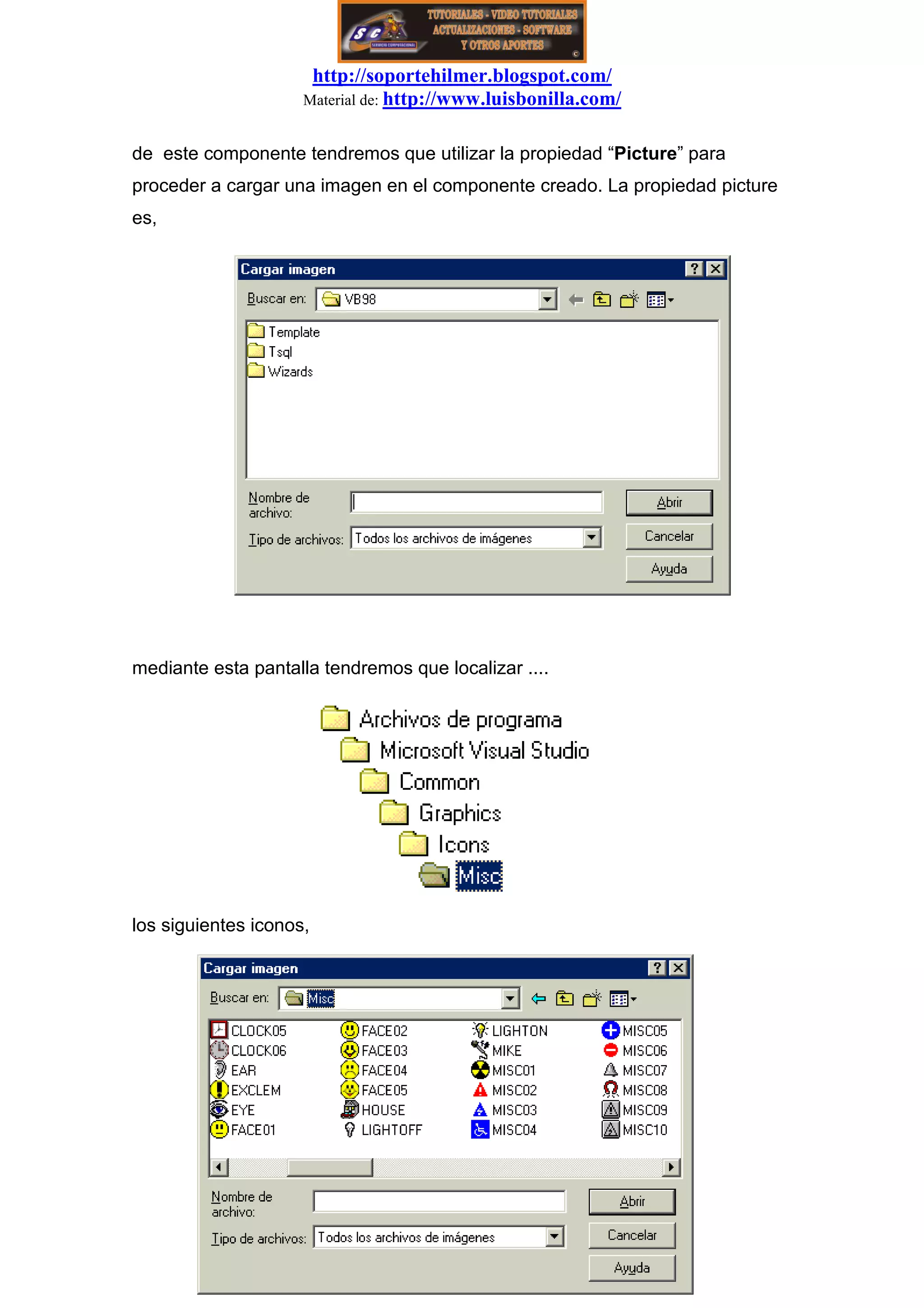 ejercicio visual basic 7 imagenes e iconos en movimiento | PDF