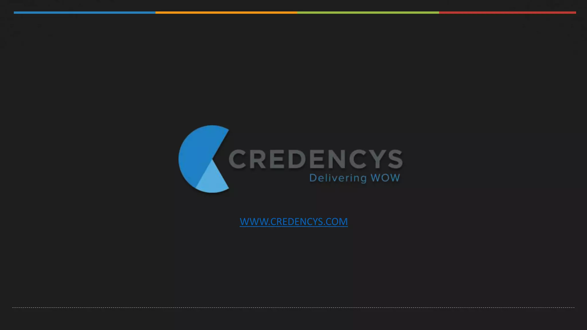 WWW.CREDENCYS.COM
 