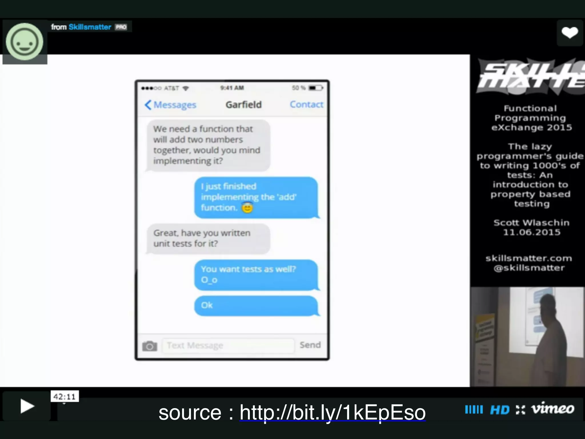 @theburningmonk
let computers do the
grunt work
 