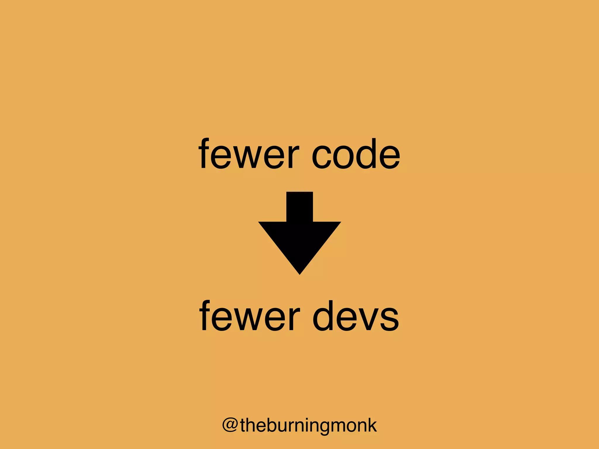 @theburningmonk
public void MyCleverMethod(
int firstArg,
string secondArg)
signifies hierarchy
 