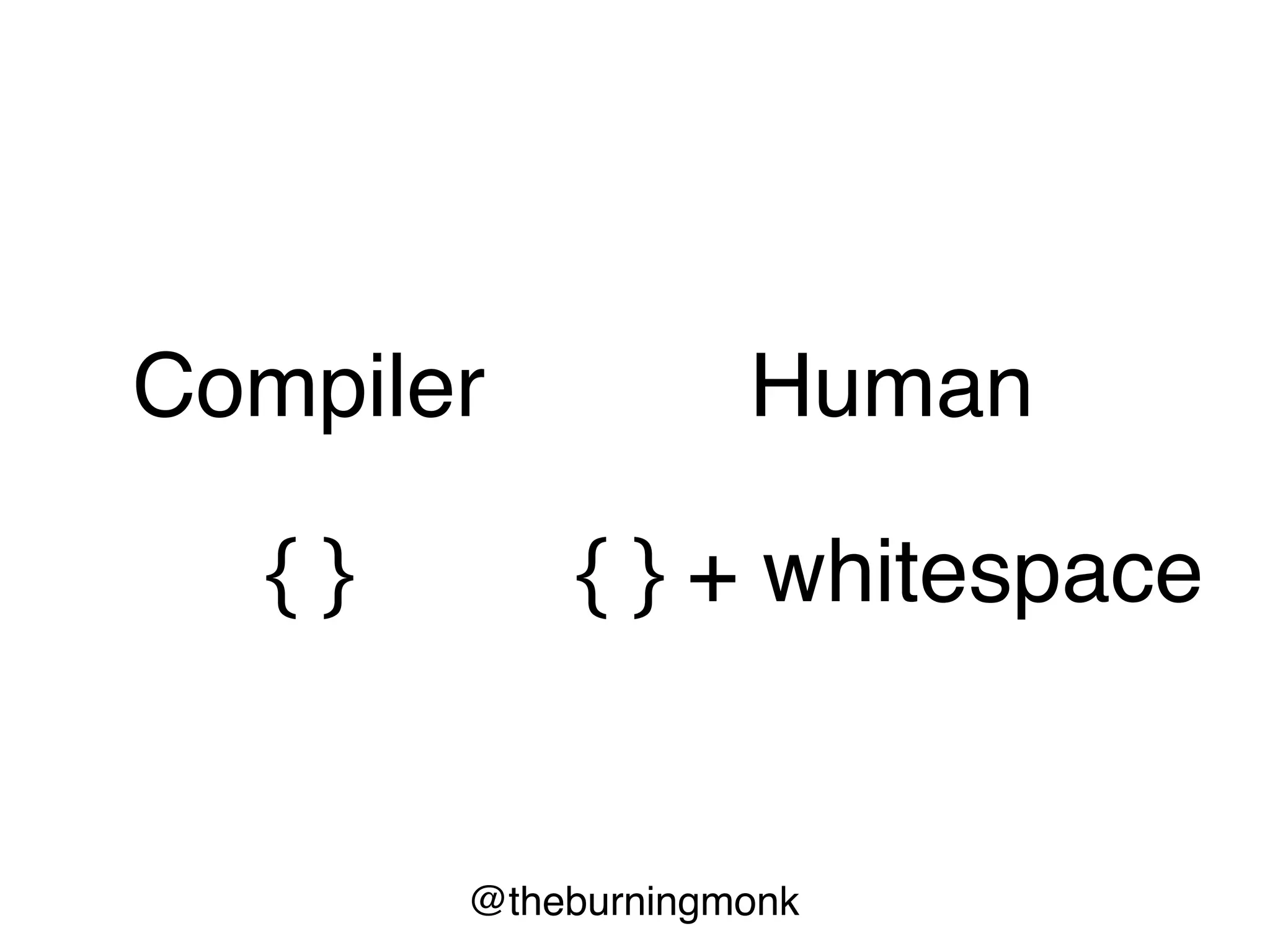 @theburningmonk
There should be one - and preferably only
one - obvious way to do it.
- the Zen of Python
 