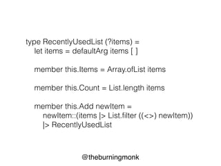 @theburningmonk
immutability
 