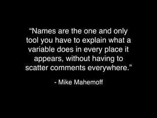 @theburningmonk
this is not naming
 