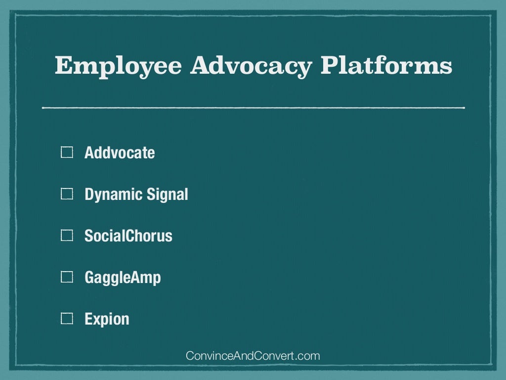 Employee Advocacy Platforms Addvocate Dynamic