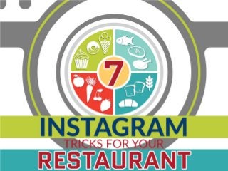 7 Instagram tricks you can
actually use for your restaurant
 