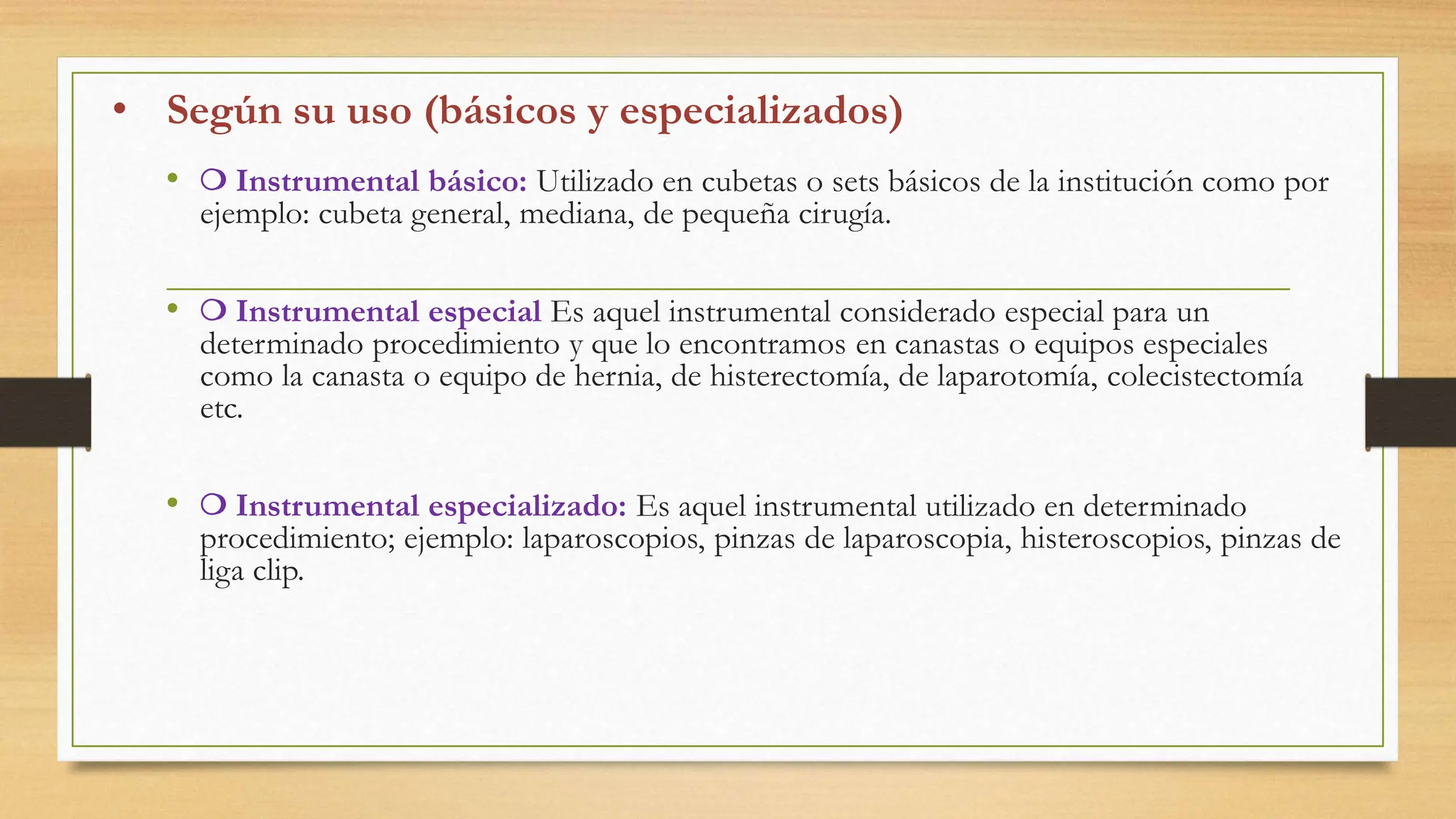 Inkstrumental INSTRUMENTAL QUIRÚRGICO BASICO OCHO DIAPOSITIVAS | PPTX | Surgery ...