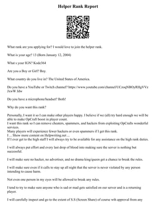 7 Introduction Essay About Yourself - Introduction Letter | PDF