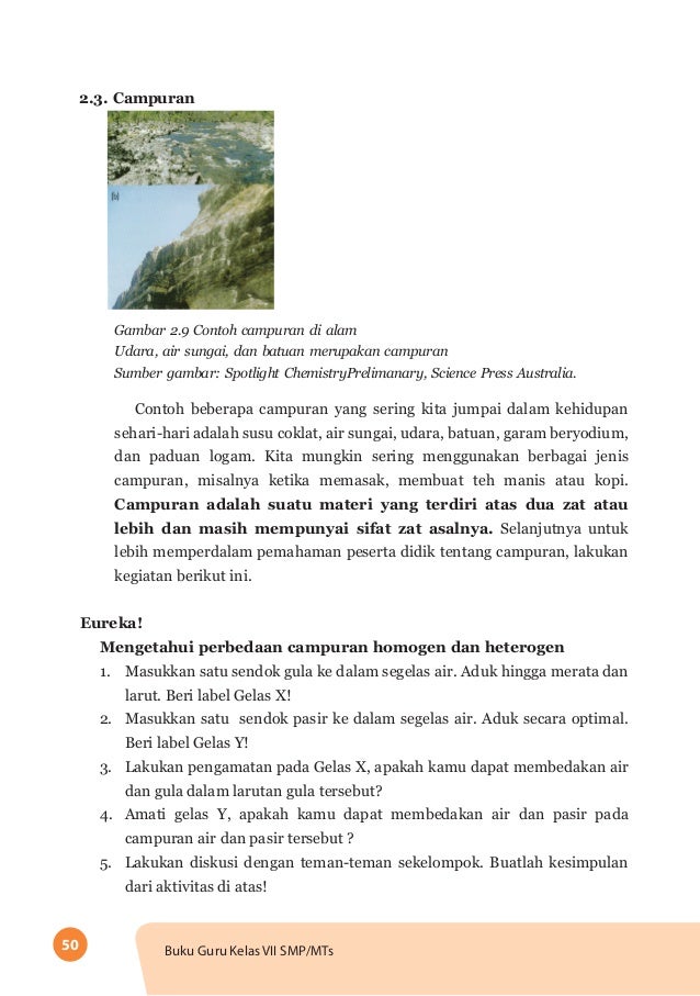 Buku IPA SMP Kelas 7 (Guru)