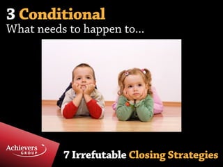 7 irrefutable sales closing strategies | PPT