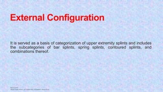 Codable Splints Classification_and_Nomenclature_of_Splints_at_pdinuid.pptx