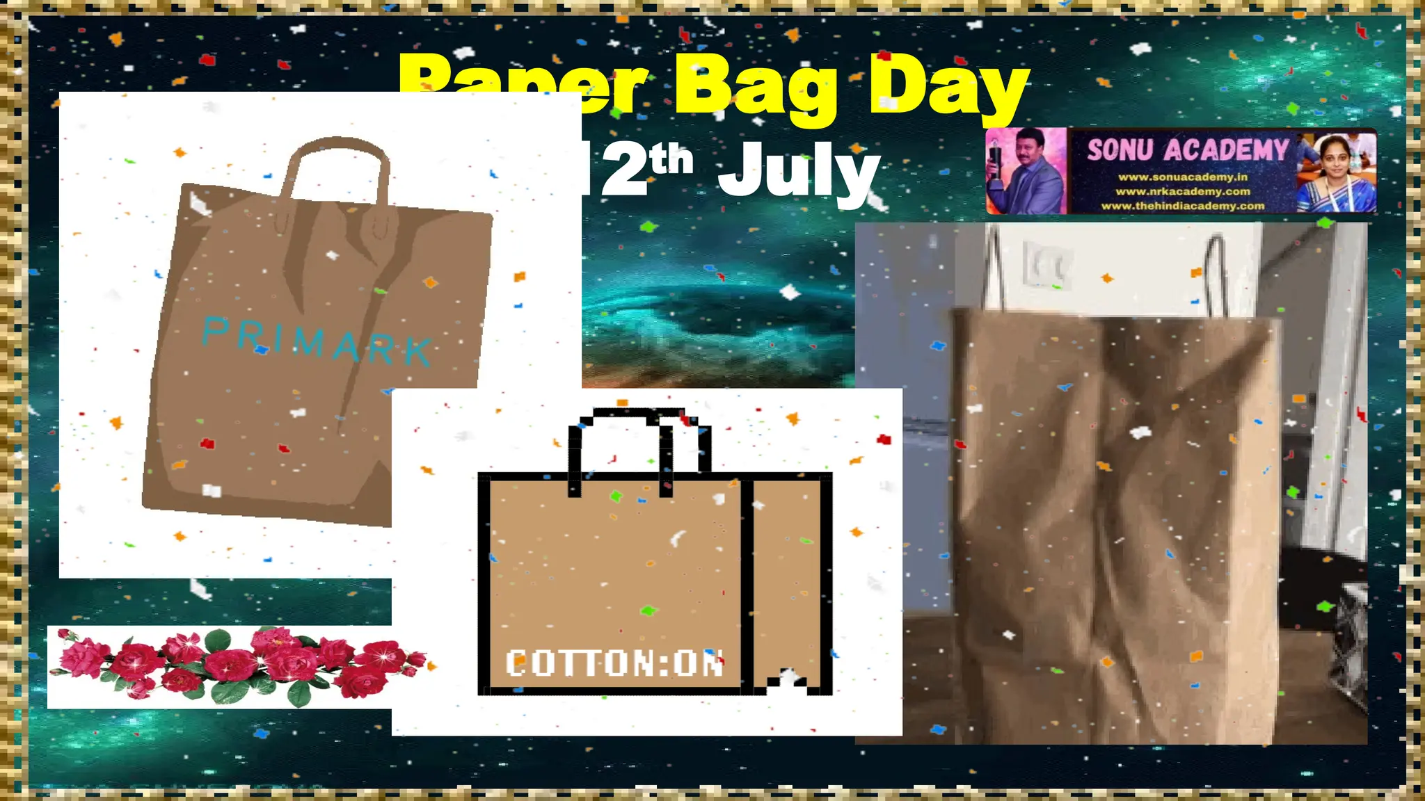Paper Bag Day
12th
July
 