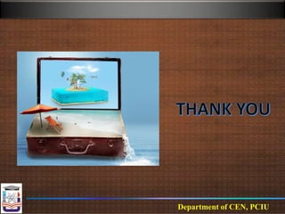 Department of CEN, PCIU
 