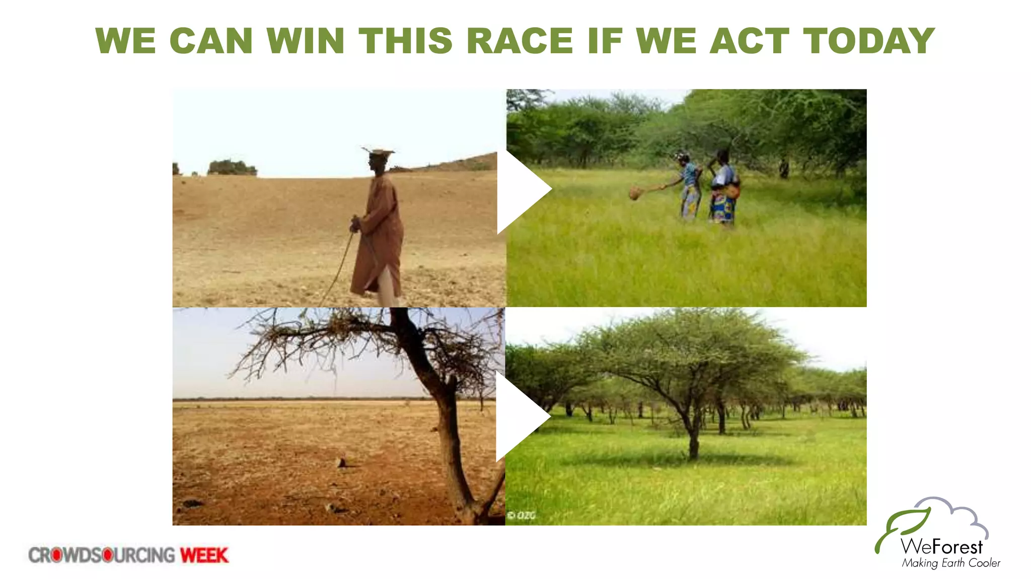 WE CAN WIN THIS RACE IF WE ACT TODAY
 