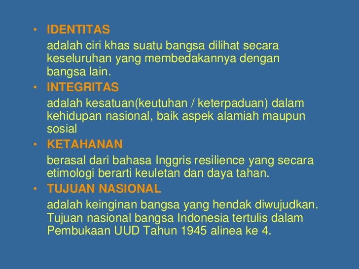 7ketahanan Nasional