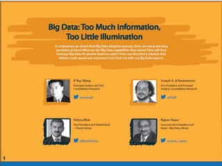 7 Key Considerations for Big Data Adoption