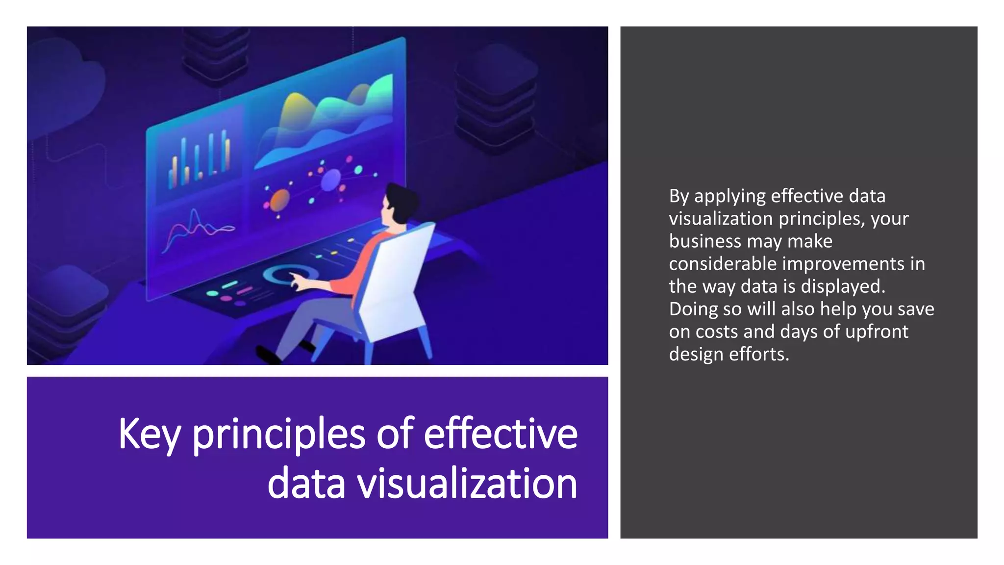 7 key principles of effective data visualization | PPT