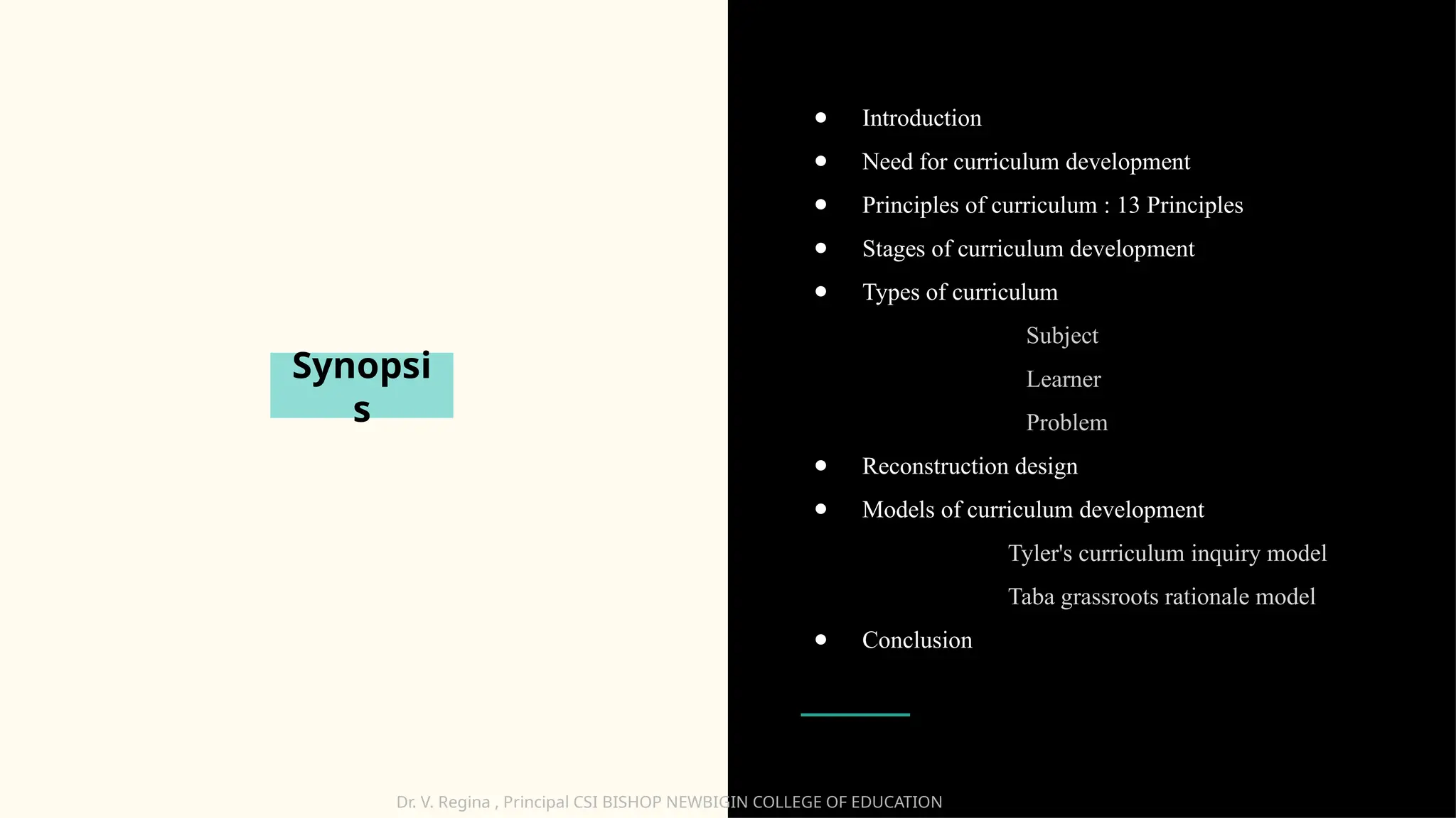 7_ KNOWLEDGE_ AND_ CURRICULUM_ Unit VII - Principles of Curriculum ...