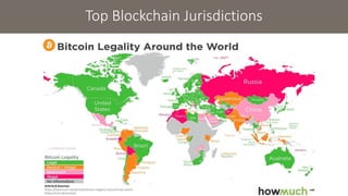 Top Blockchain Jurisdictions
 