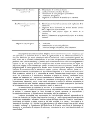 17
Comprensión del discurso
(escrito/oral).
1. Diferenciación de los tipos de discurso.
2. Identificación de las estructur...