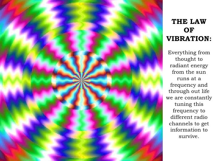 THE LAW OF VIBRATION: Everything