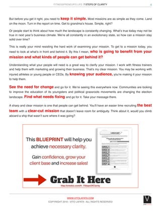 7 Steps Of Clarity | PDF