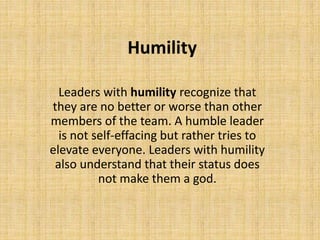 7 leadership traits 10 | PPTX