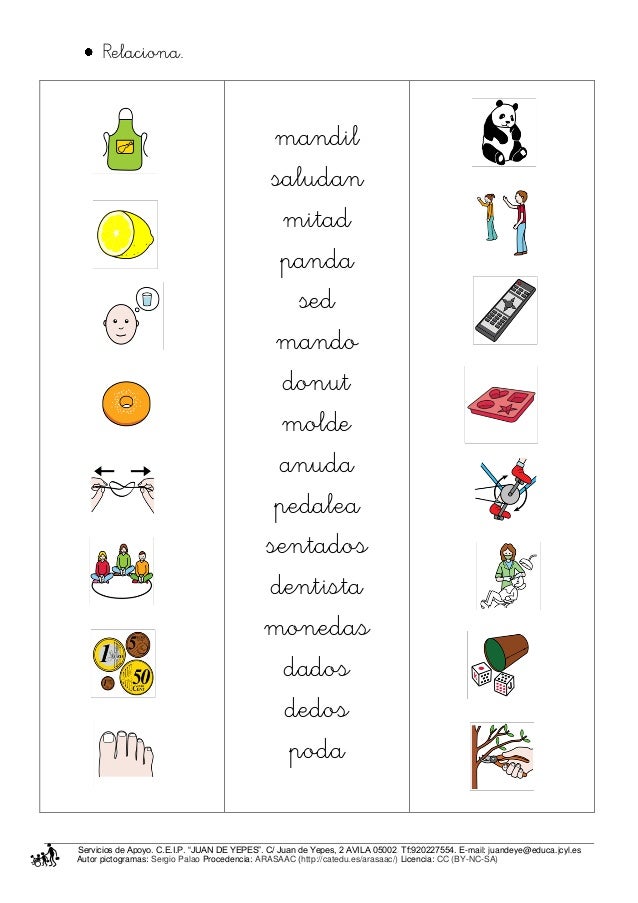 Lectura letra D