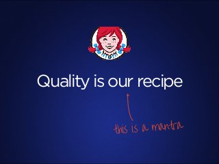 Quality is our recipe
this is a mantra
 