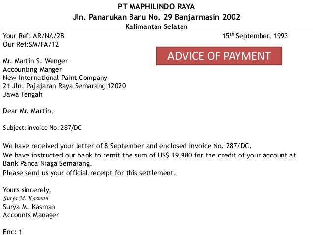 letters requesting payment request for payment letters